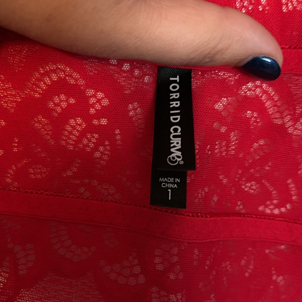 Red Torrid Curve Bralette - image 4